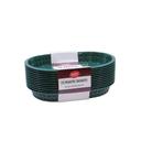 Tablecraft 10.625 inch High Density Polyethylene Forest Green Chicago Oval Basket, 12 count -- 3 per case