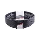 Tablecraft 11.75 inch Plastic Jumbo Oval Black Platter Basket, 12 count -- 3 per case