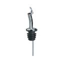 Tablecraft Stainless Steel Hinged Flip Cap Jet Pourer, 1.1875 x 1.1875 x 4.75 inch -- 12 per case