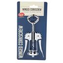 Tablecraft Chrome Plated Winged Corkscrew, 2.875 x 1.625 x 7.5 inch -- 6 per case