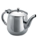 Tablecraft 200 Series Stainless Steel Mirror Finish Gooseneck Teapot, 10 Ounce Capacity -- 12 per case