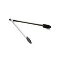 Tablecraft Stainless Steel Heavyweight Silicone Tip Locking Tong, 16 inch