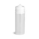 Tablecraft Saferfood Solutions Clear Widemouth Squeeze Bottle with 63MM HDPE Cap, 20 Ounce Capacity -- 12 per case