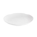 Tablecraft Frostone Collection White Melamine Pebbled Pattern Square Serving Tray, 14.375 x 14.375 x 1.8125 inch