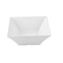 Tablecraft Frostone Collection White Melamine Square Bowl, 10 x 10 x 4.125 inch