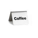 Tablecraft Stainless Steel Coffee Tent, 2.5 x 2 inch