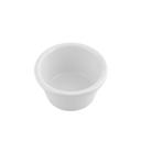 Tablecraft Melamine White Round Smooth Ramekin, 2 Ounce Capacity -- 12 per case