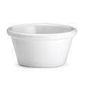 Tablecraft Melamine White Round Smooth Ramekin, 2 Ounce -- 12 per case