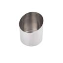 Tablecraft Brushed Finish Stainless Steel Round Appetizer Cup, 17.5 Ounce