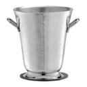 Tablecraft Remington Collection Stainless Steel Rice Pattern Double Wall Wine Cooler, 10.625 x 8.625 x 9.75 inch