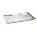 Tablecraft Remington Collection Rice Pattern 18-8 Stainless Steel Rectangular Tray, 23.25 x 15 x 1 inch