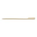 Tablecraft 7 inch Bamboo Paddle Pick, 100 count -- 12 per case