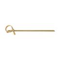 Tablecraft Bamboo Knot Pick, 3.5 inch - 100 count per pack -- 12 packs per case