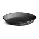 Tablecraft Black Polypropylene Round Platter, 12 inch Dia -- 12 per case