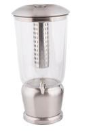 Tablecraft 14-1 Stainless Steel Single Upscale Beverage Dispenser, 5 Gallon Capacity