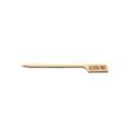Tablecraft Gluten Free Bamboo Paddle Pick, 3.5 inch - 100 count per pack -- 12 packs per case