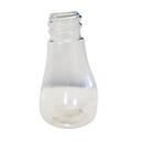 Tablecraft Polystyrene Clear Dispenser Jar for Saferfood Solutions Option Dispenser, 48 Ounce Capacity