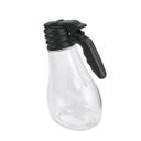 Tablecraft NSF Saferfood Solutions Option BPA Free Tritan Dispenser with Black Name Tag, 48 Ounce -- 6 per case