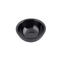 Tablecraft Melamine Black Round Ribbed Ramekin, 4 Ounce Capacity -- 12 per case