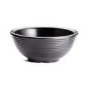 Tablecraft Melamine Black Round Ribbed Ramekin, 4 Ounce -- 12 per case