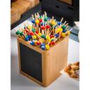 Tablecraft 3.5 inch Assorted Pack Bamboo Pick, 100 count -- 12 per case