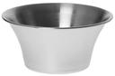 Tablecraft Flared Design Stainless Steel Round Sauce Cup, 4 Ounce -- 12 per case