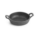 Tablecraft Cast Iron Round Mini Server with Handles, 8 Ounce