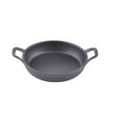 Tablecraft Cast Iron Cookware Round Mini Server with Handles, 12 Ounce Capacity