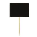 Tablecraft 3.5 inch Bamboo Chalkboard Pick, 100 count