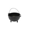 Tablecraft Cast Iron Round Mini Kettle, 16 Ounce