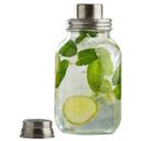 Tablecraft Mason Jar 3 Piece Bar Shaker, 14 Ounce