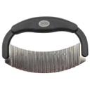 Tablecraft Stainless Steel Blade Crinkle Cutter with Plastic Handle -- 6 per case.