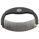 Tablecraft 18/8 Stainless Steel Blade Crinkle Cutter with Polypropylene Handle, 7.5 x 0.875 x 5 inch -- 6 per case
