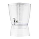 Tablecraft BPA Free Styrene Acrylonitrile Clear Stackable Beverage Dispenser, 1.5 Gallon Capacity