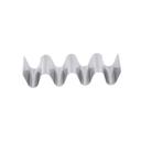 Tablecraft Taco Taxi Large Brushed Stainless Steel Server, 7.625 x 2.25 x 1.5 inch