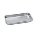 Tablecraft Galvanized Collection Galvanized with Pebbled Texture 8th Size Aluminized Steel Sheet Pan Server, 23 Gallon