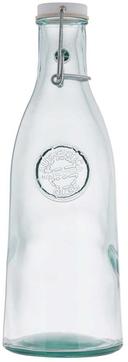 Tablecraft Authentic Collection Recycled Green Glass Resealable Bottle, 1 Liter -- 6 per case