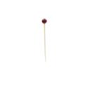 Tablecraft 4.5 inch Bamboo Basketball Sport Pick, 100 count -- 12 per case