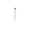 Tablecraft Bamboo Soccer Sport Pick, 4.5 inch - 100 count per pack -- 12 packs per case.