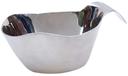 Tablecraft 18-8 Stainless Steel Stackable Gravy Boat, 3 Ounce