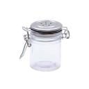 Tablecraft Clear Glass Resealable Salt and Pepper Shaker, 1.5 Ounce Capacity -- 6 per case