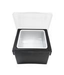 Tablecraft Ultimate Garnish Station White Polystyrene Replacement Insert Fits BCD1400, 1 Quart Capacity