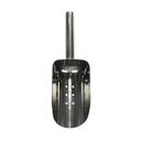Tablecraft 18-8 Stainless Steel Ice Scoop with Drain Holes, 12 to 16 Ounce