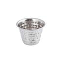 Tablecraft Brickhouse Collection Stainless Steel with Embossed Brick Pattern Round Ramekin, 2.5 Ounce Capacity -- 12 per case