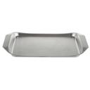 Tablecraft Better Burger Collection Stainless Steel Large Serving Tray, 14 x 10 x 0.5 inch