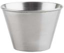 Tablecraft Stainless Steel Round Sauce Cup, 6 Ounce -- 12 per case