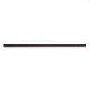 Tablecraft Solid Black Individually Wrapped Paper Straw, 10 inch - 500 count per pack -- 6 packs per case