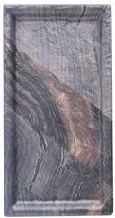 Tablecraft Barnwood Collection Melamine Rectangular Tray, 11 x 5.75 x 0.5 inch