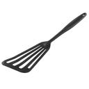 Tablecraft Black Silicone and Stainless Steel Fish Turner, 3.25 x 0.75 x 13.75 inch