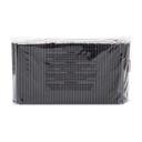 Tablecraft 5.75 inch Solid Black Cocktail Unwrapped 6mm Paper Straw, 500 count -- 6 per case